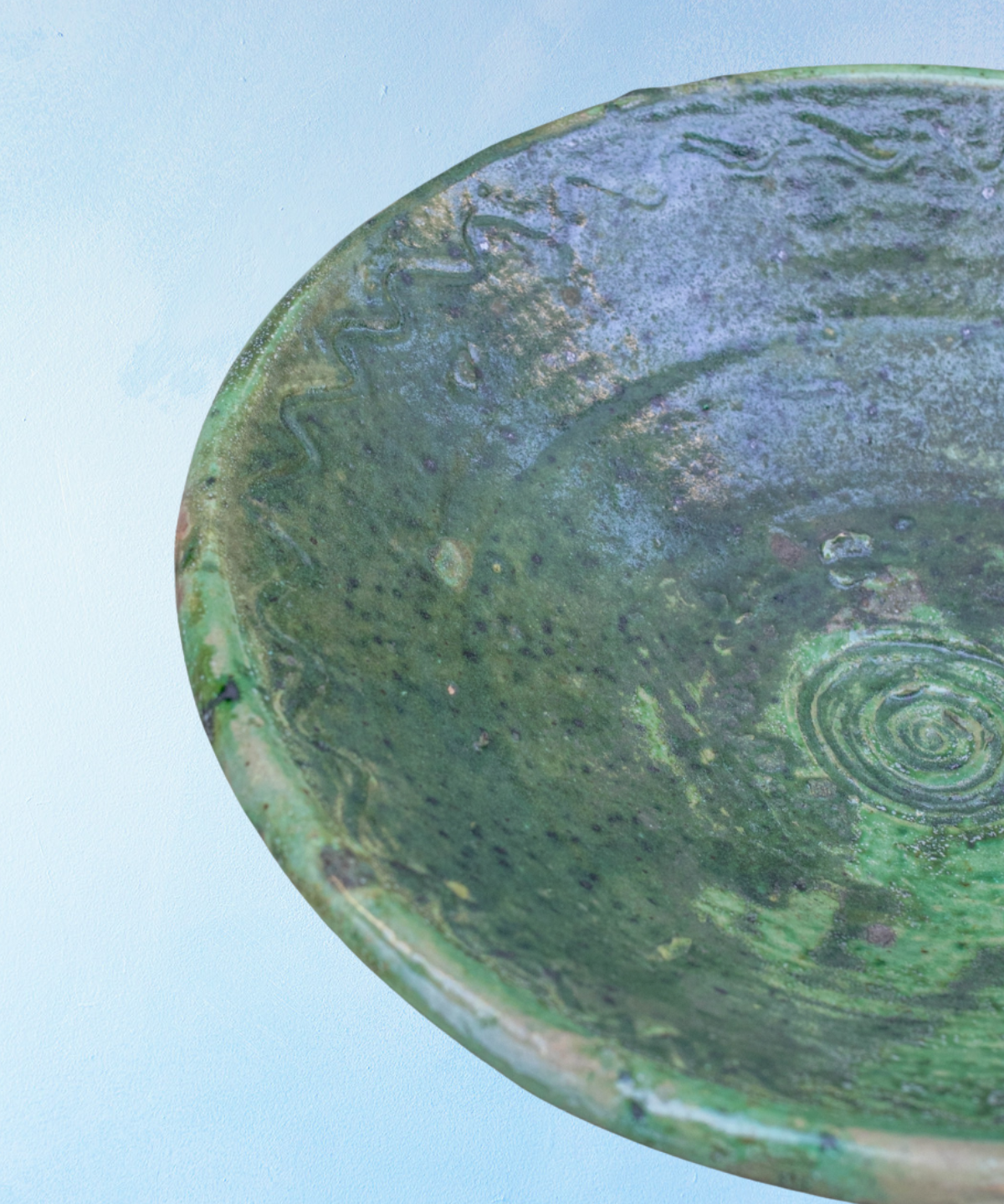 tamegroute - pedestal bowl