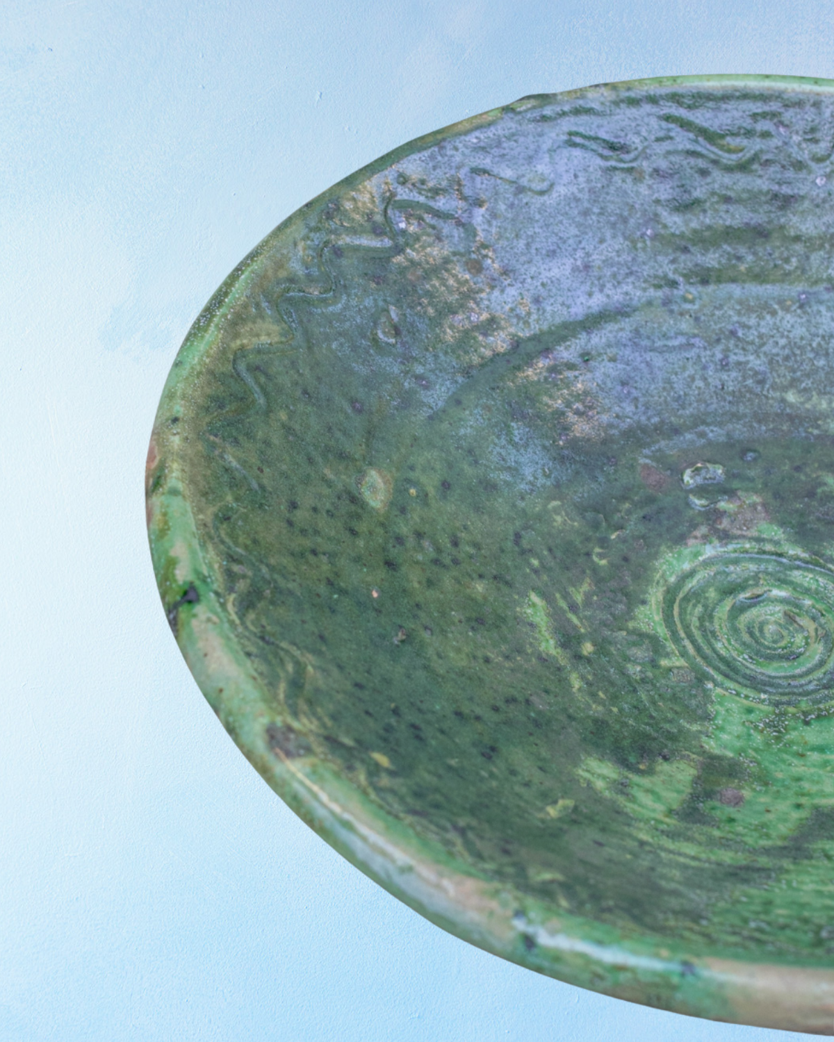 tamegroute - pedestal bowl