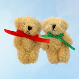 charm - christmas teddy