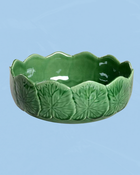 geranium leaf bowl