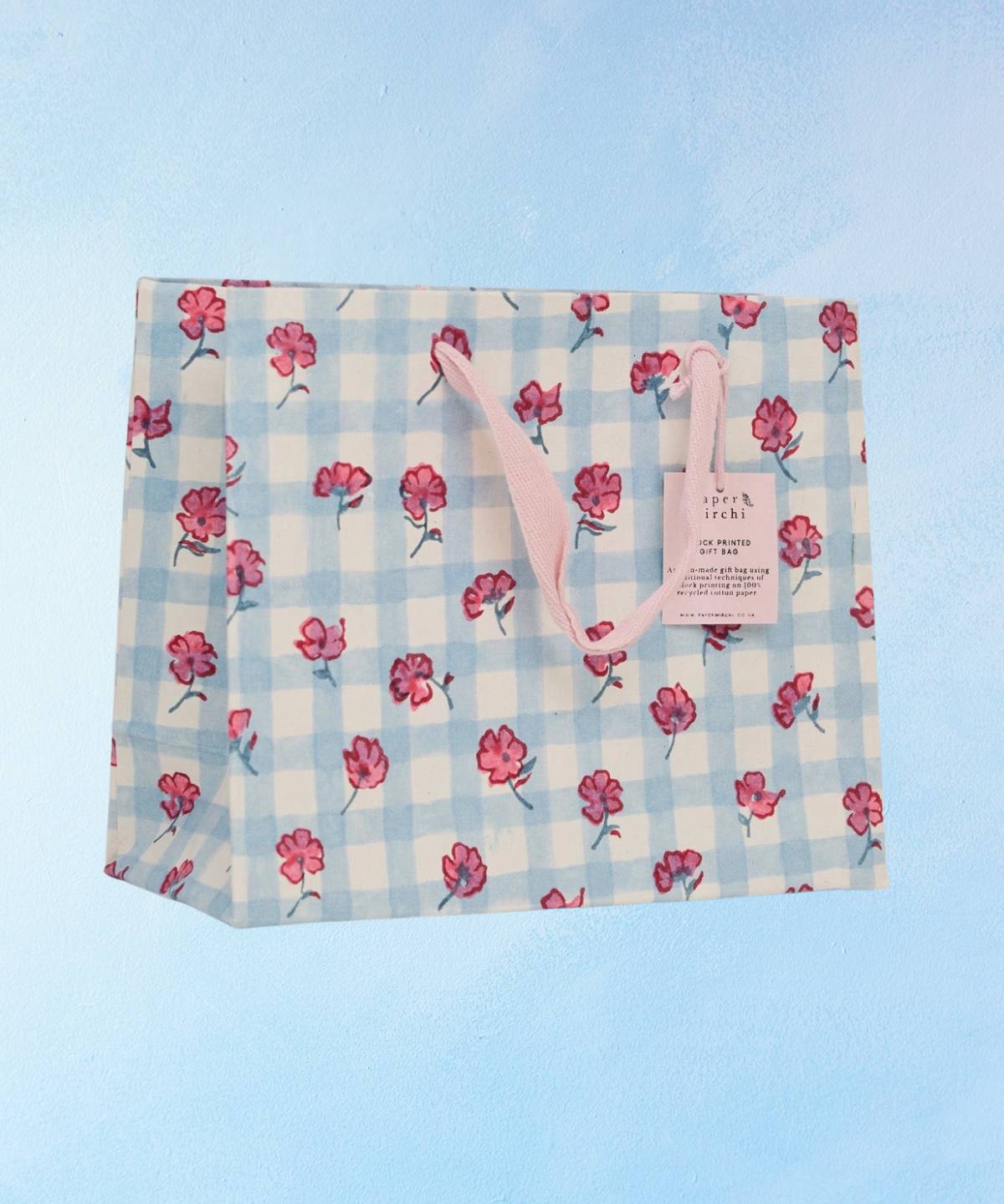 sac cadeau moyen - sorbet rose (plusieurs styles)
