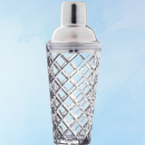 glass cocktail shaker - diamond