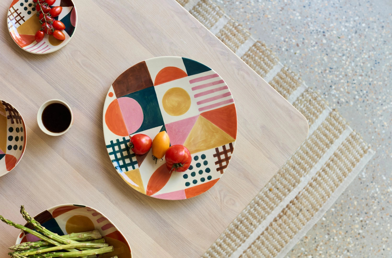 platter - glypha stoneware