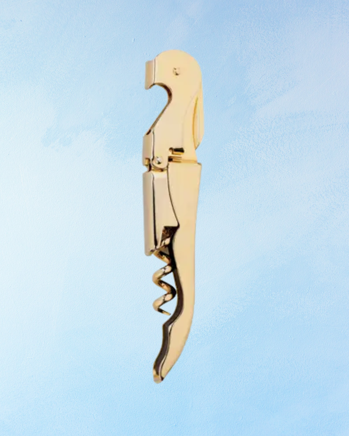 bottle opener - gold waiter's friend