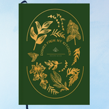 notebook - recipe journal: herb garden