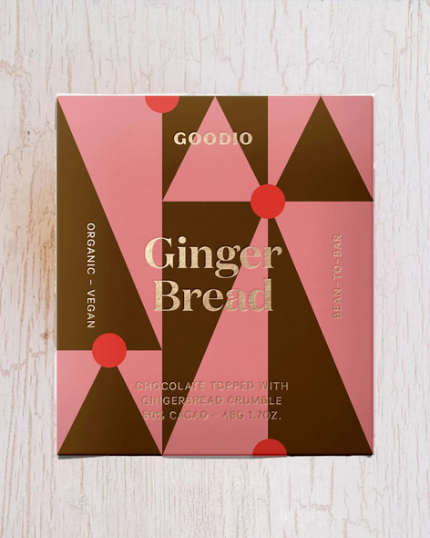 goodio chocolate - gingerbread