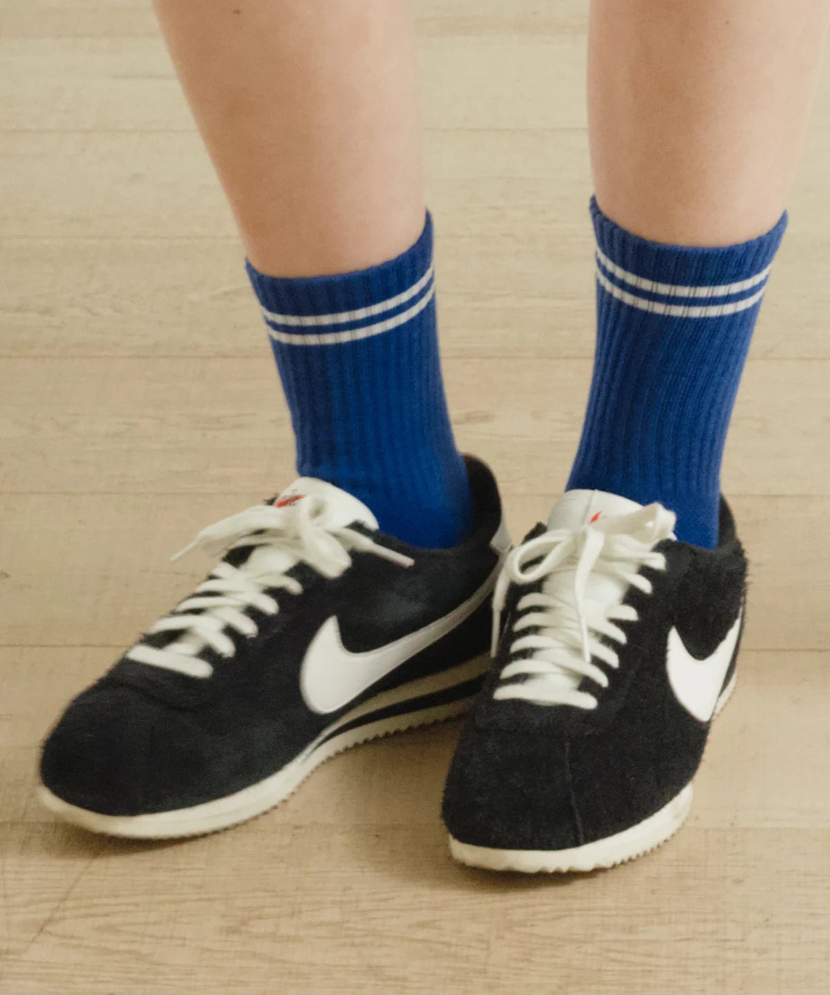 chaussettes - copain - cobalt