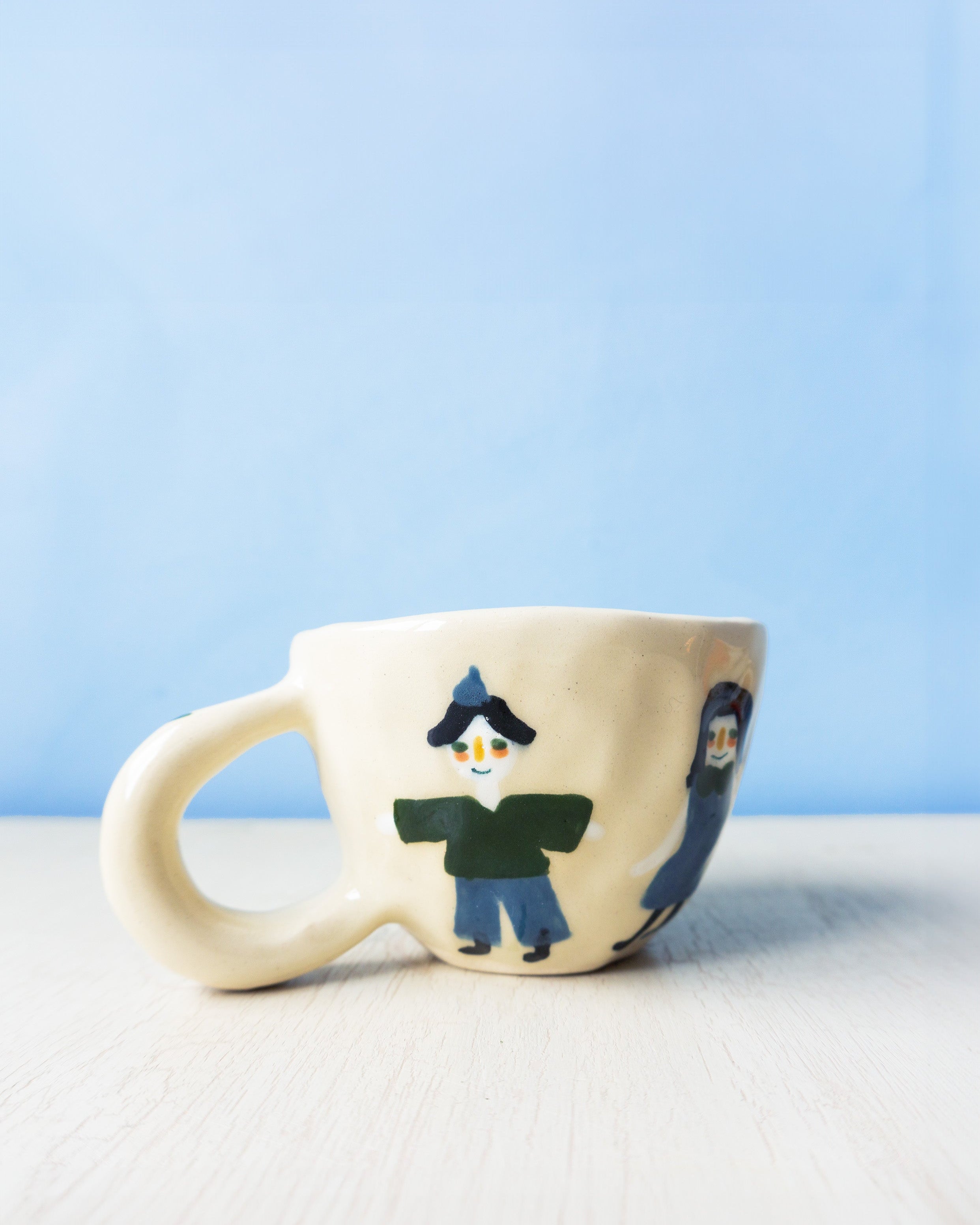 toni darling frank - blue children mug