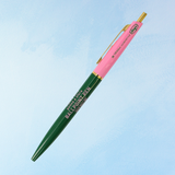 pen - green and pink