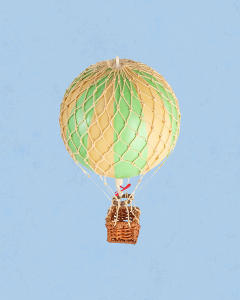 Green stripe decorative air balloon