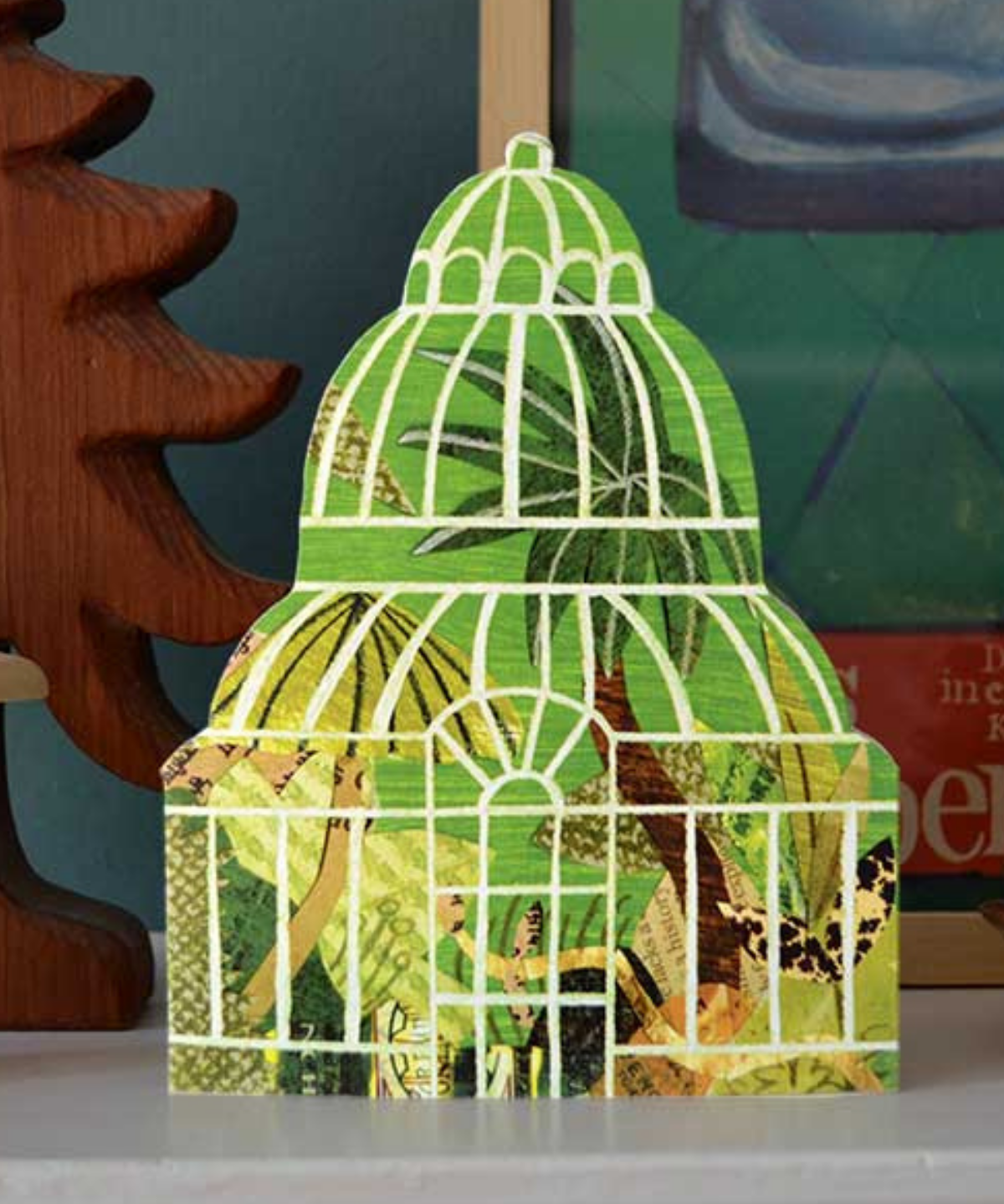 greeting card - greenhouse