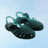 shoes - sunchanvre hemp sandal - green