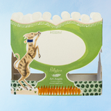 greeting card - stand-up roaming horses