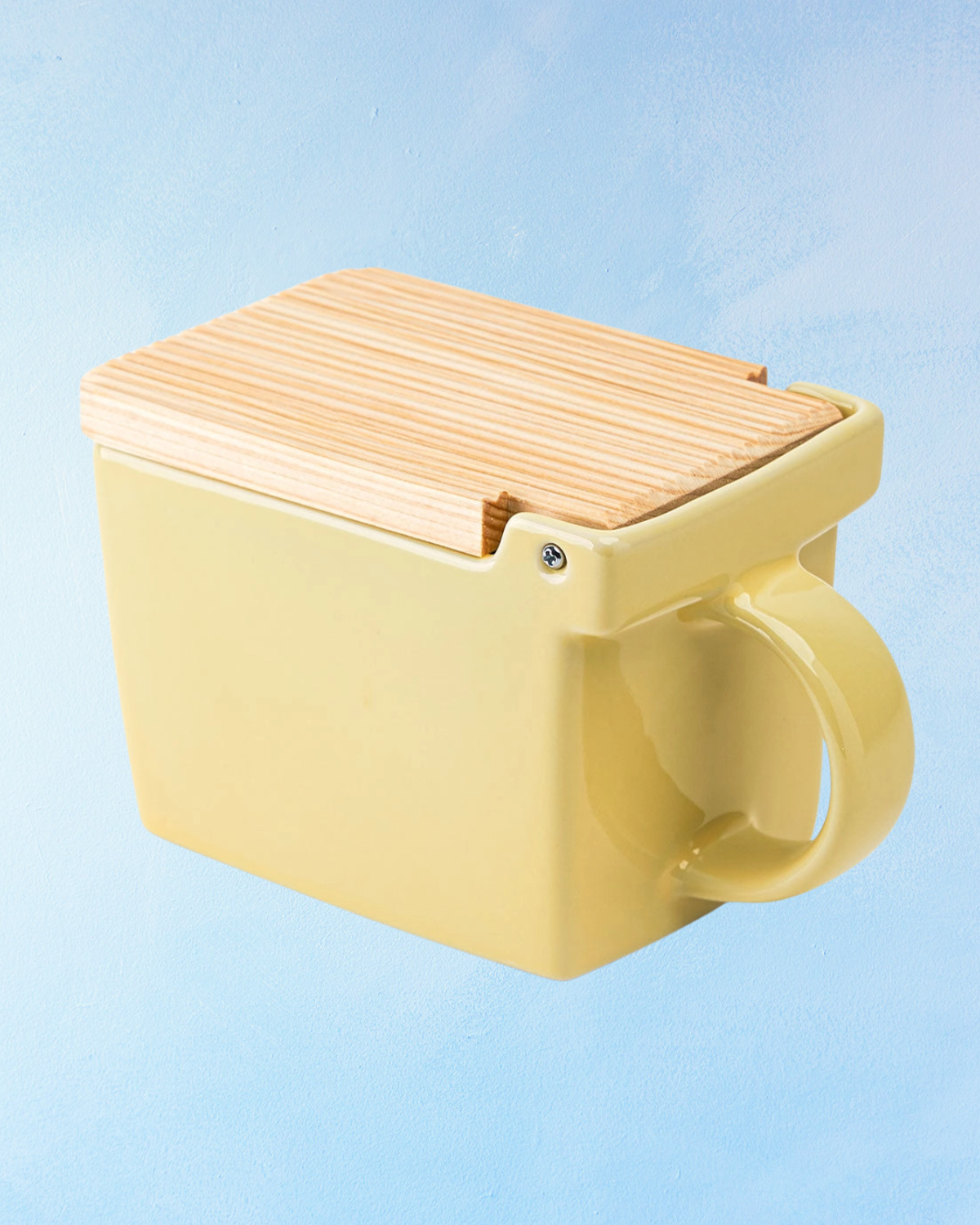 ceramic salt cellar - banana