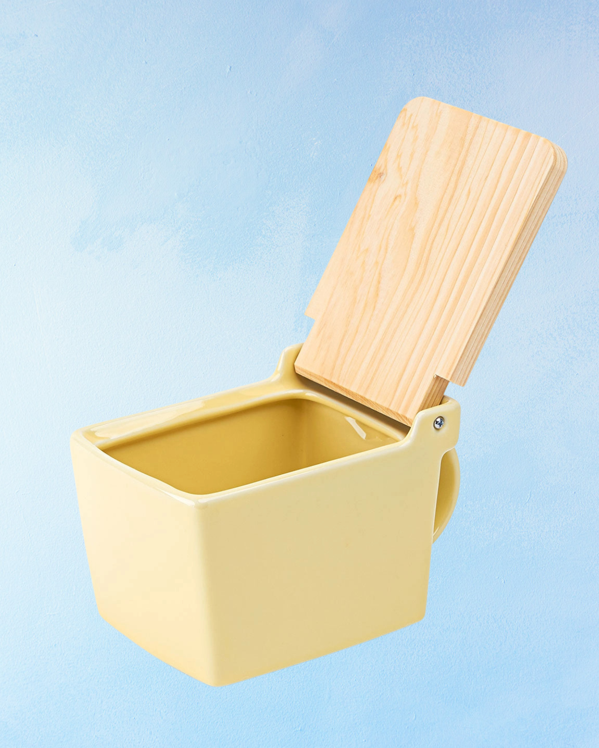 ceramic salt cellar - banana