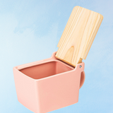 salière en céramique - rose