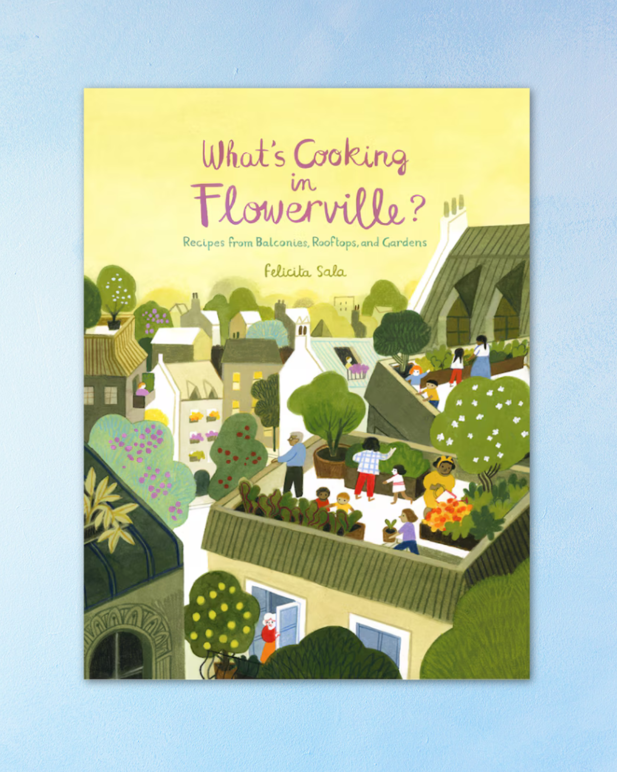 book - what's cooking in flowerville