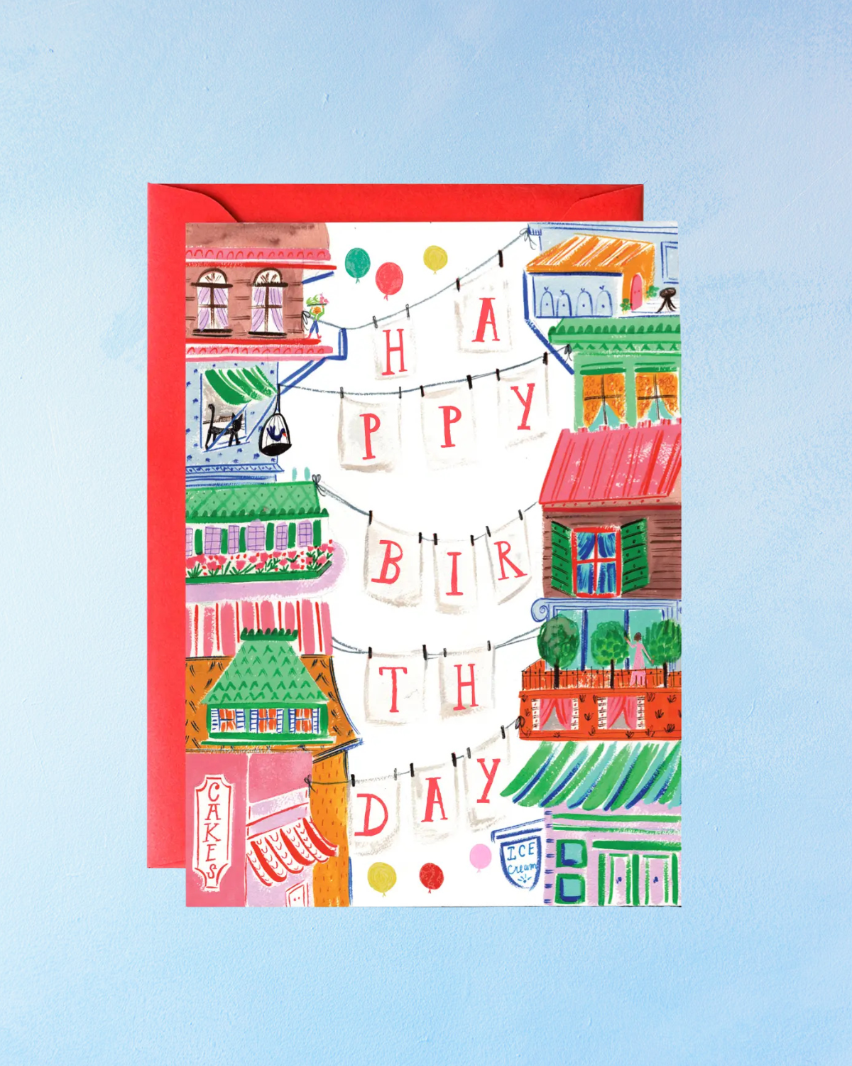 greeting card - not doing laundry on my birthday