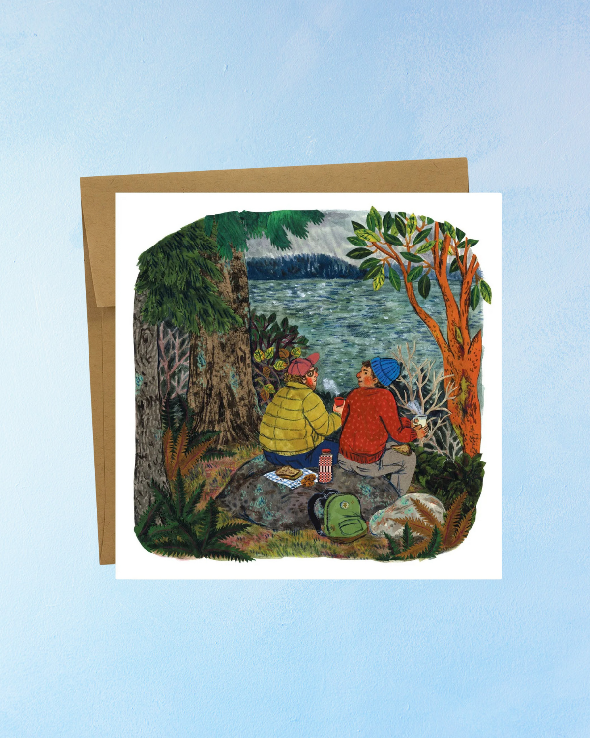 greeting card - the lookout