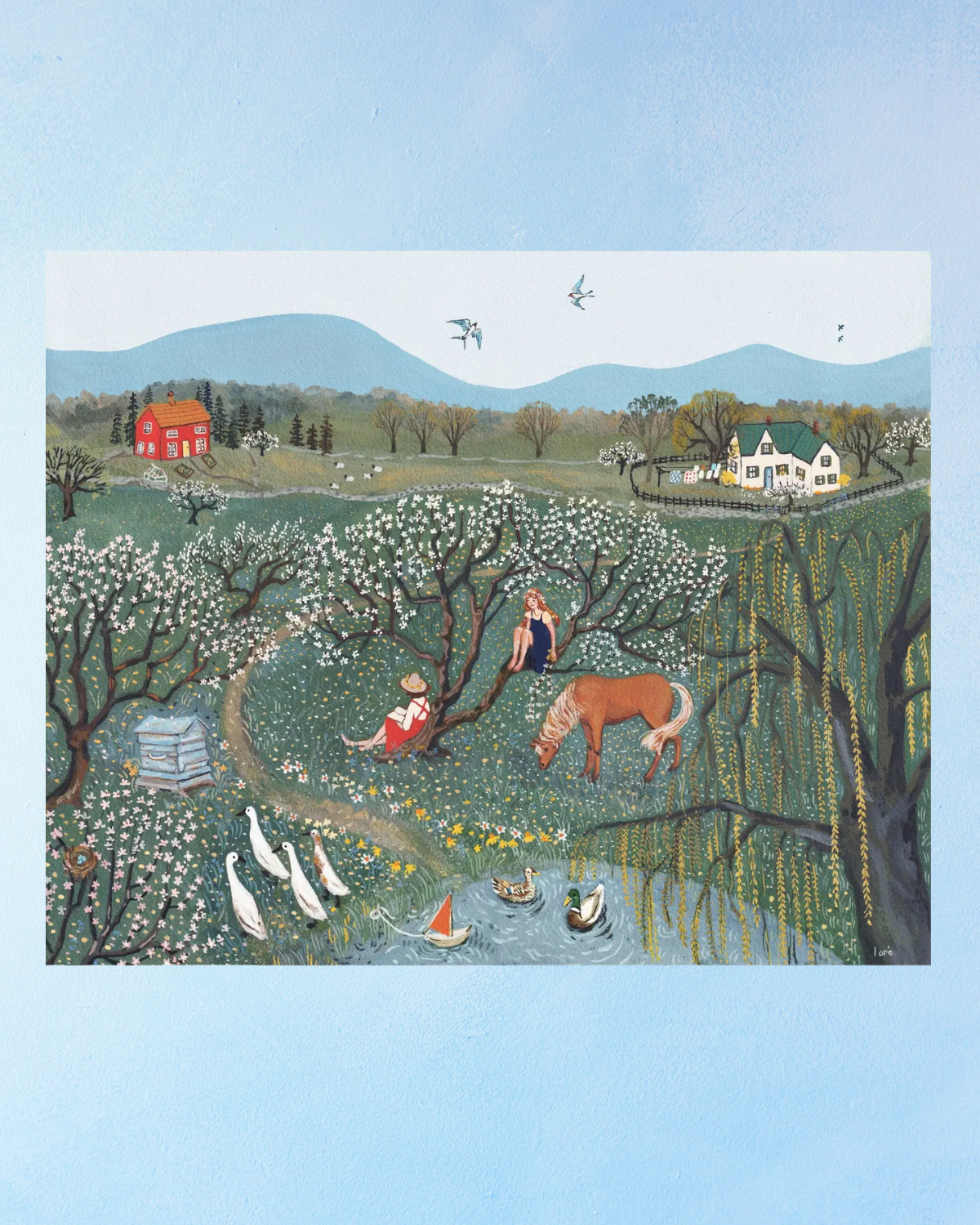 greeting card - the meeting place