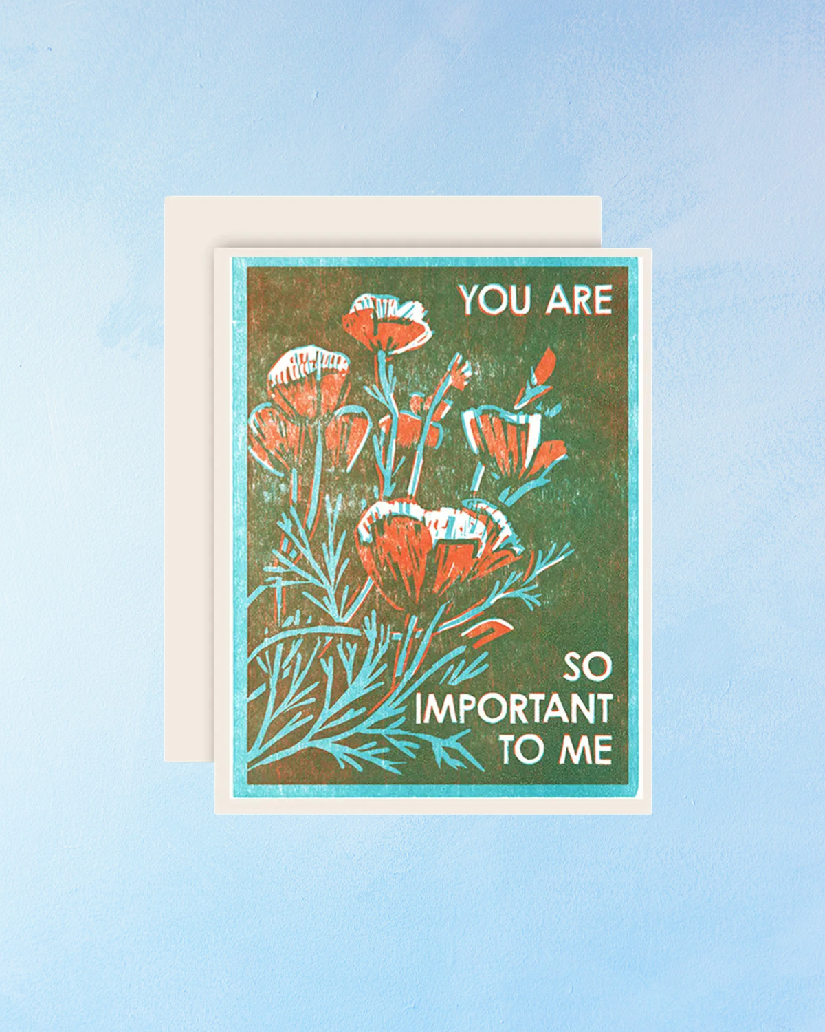 greeting card - you are so important