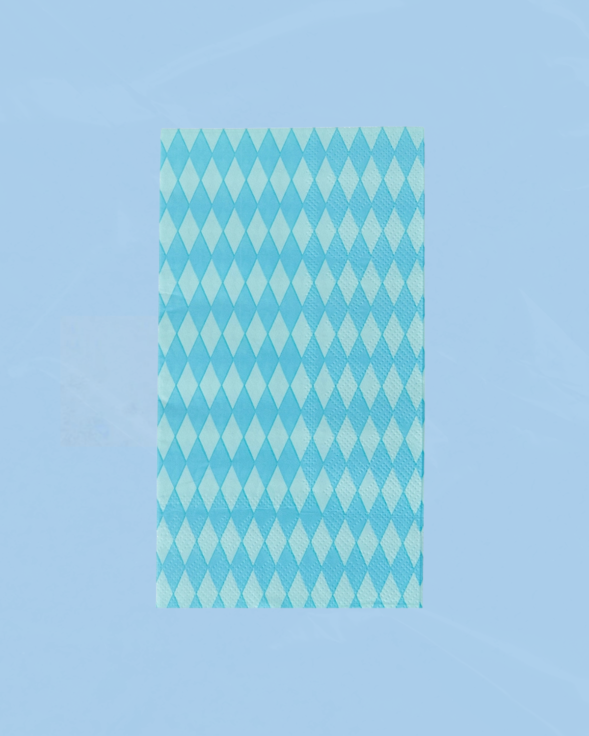 paper napkins - blue check