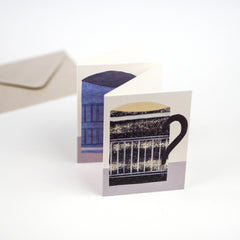 greeting card - little mugs