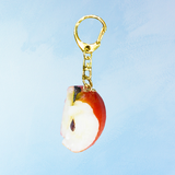 keychain - uncanny half-eaten apple