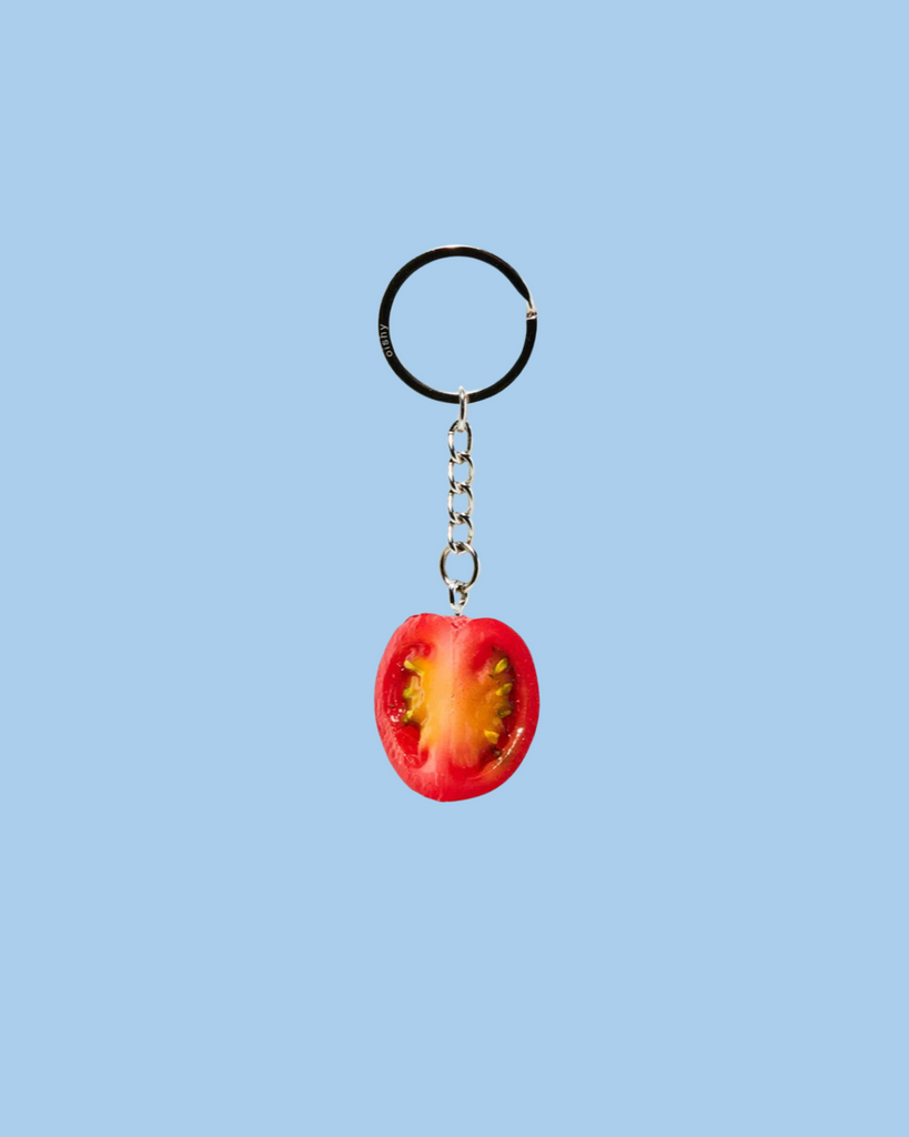 keychain - tomato