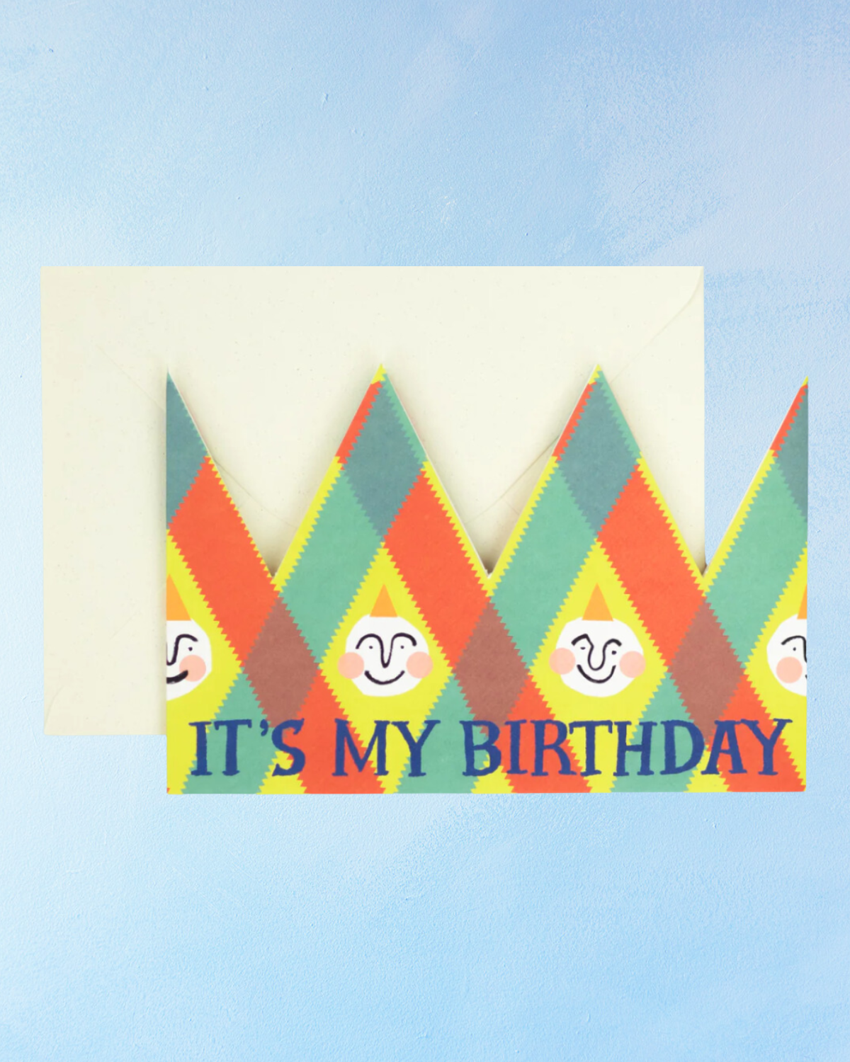 greeting card - it's my birthday party hat