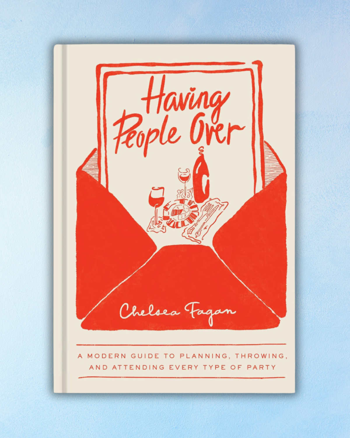 book - having people over