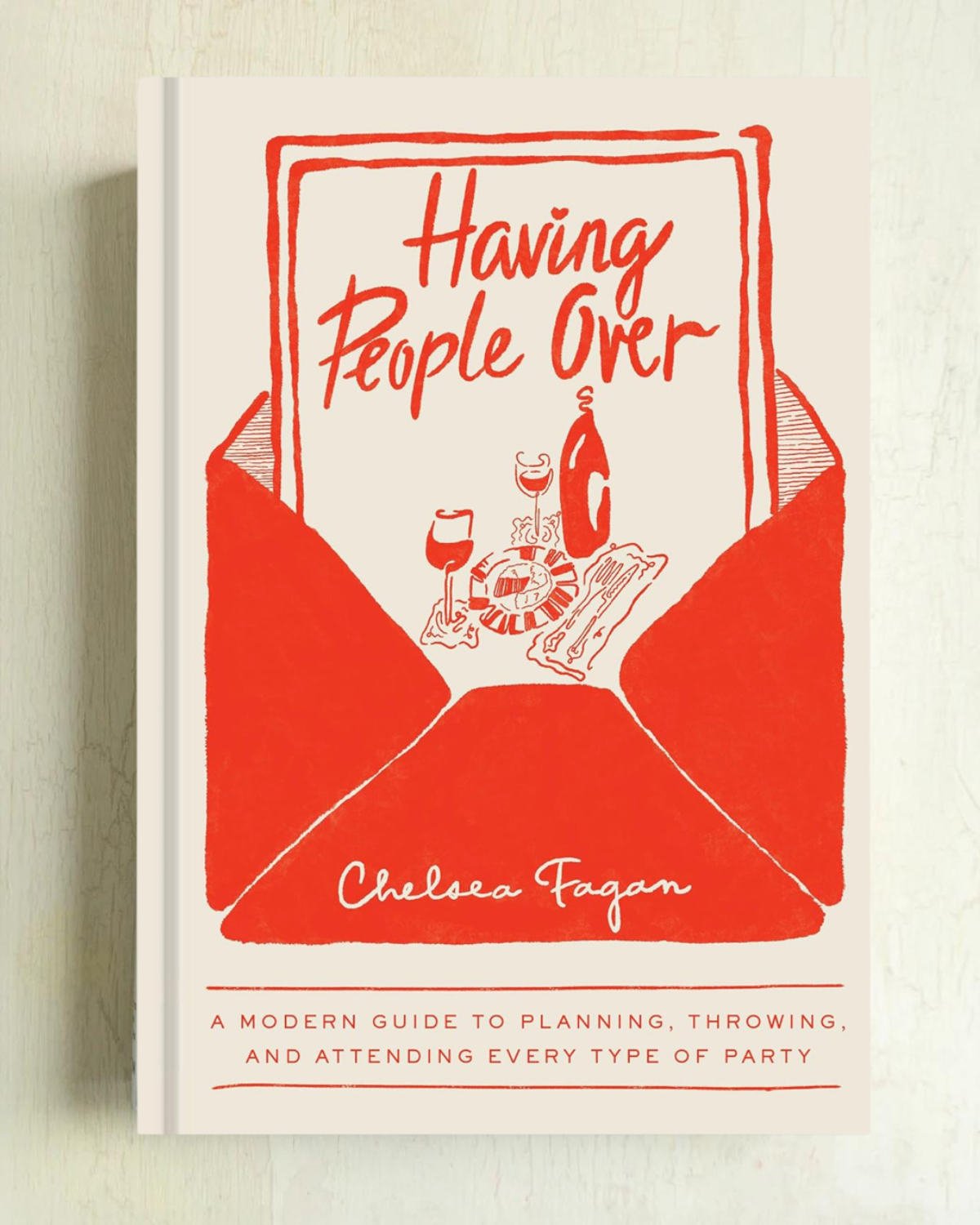 book - having people over