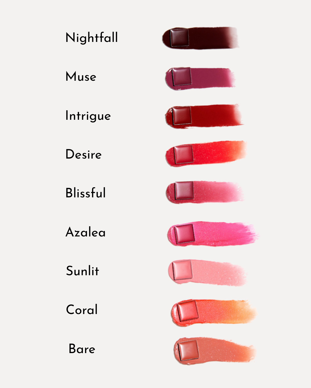 henné organics - lip tint (assorted colours)