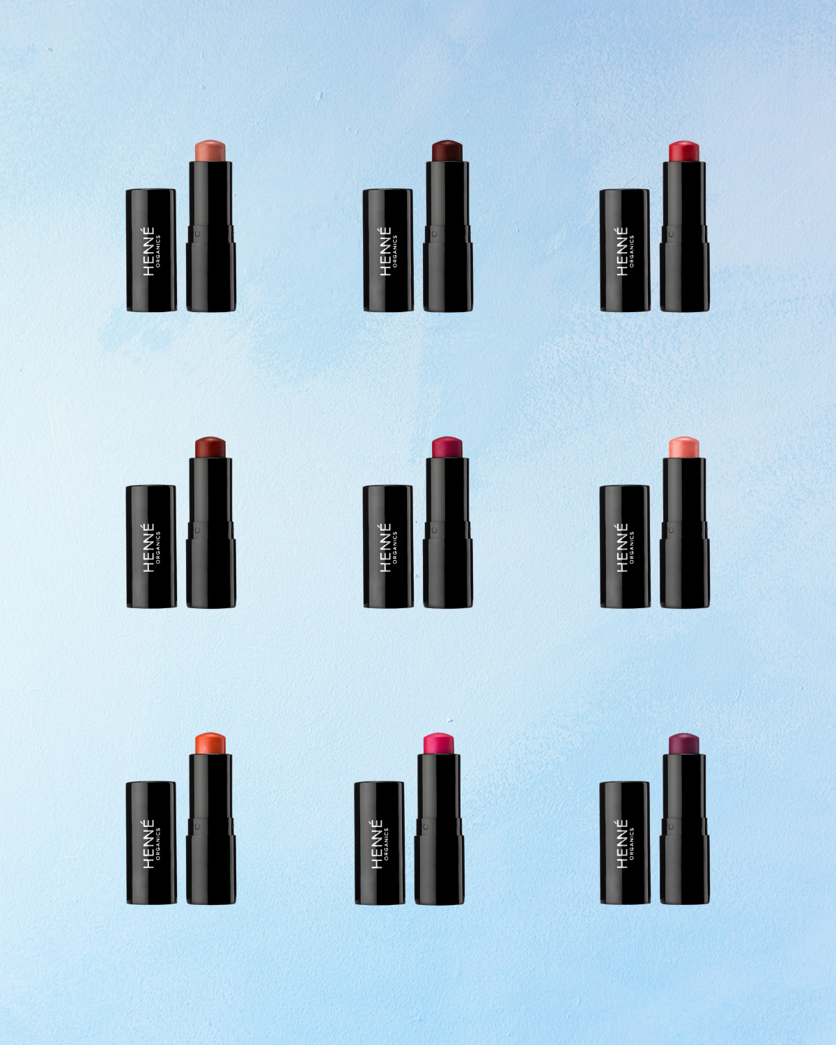 henné organics - lip tint (assorted colours)