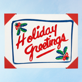 greeting card - holiday greetings (5 pack)