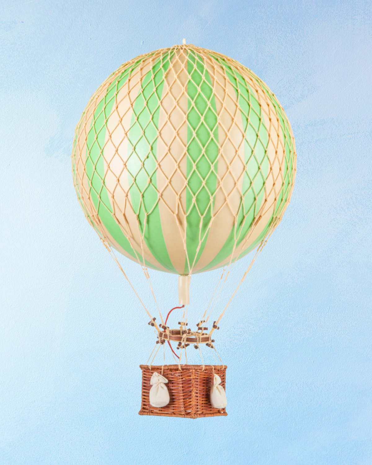 hot air balloon decoration - large - green