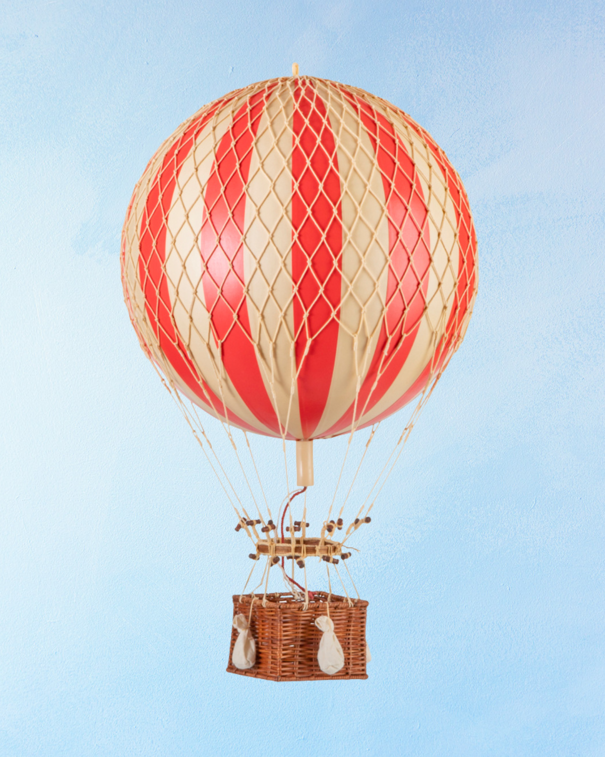 hot air balloon decoration - large - red