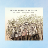book - house held up by trees