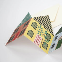 Hadley greeting card house concertina