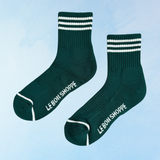 socks - girlfriend - hunter green