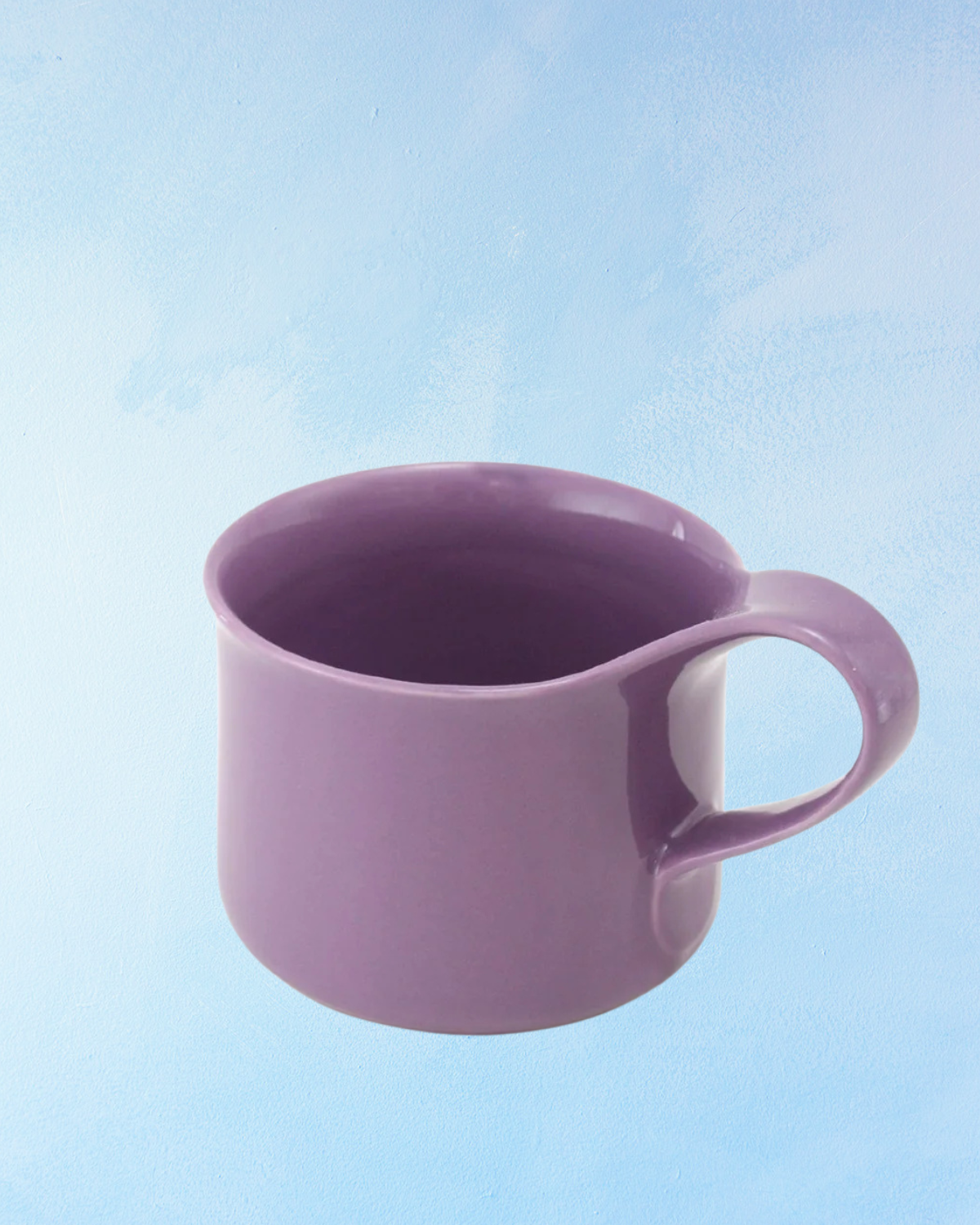 ceramic - cafe mug: hyacinth