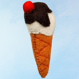 cat toy - catnip ice cream cone
