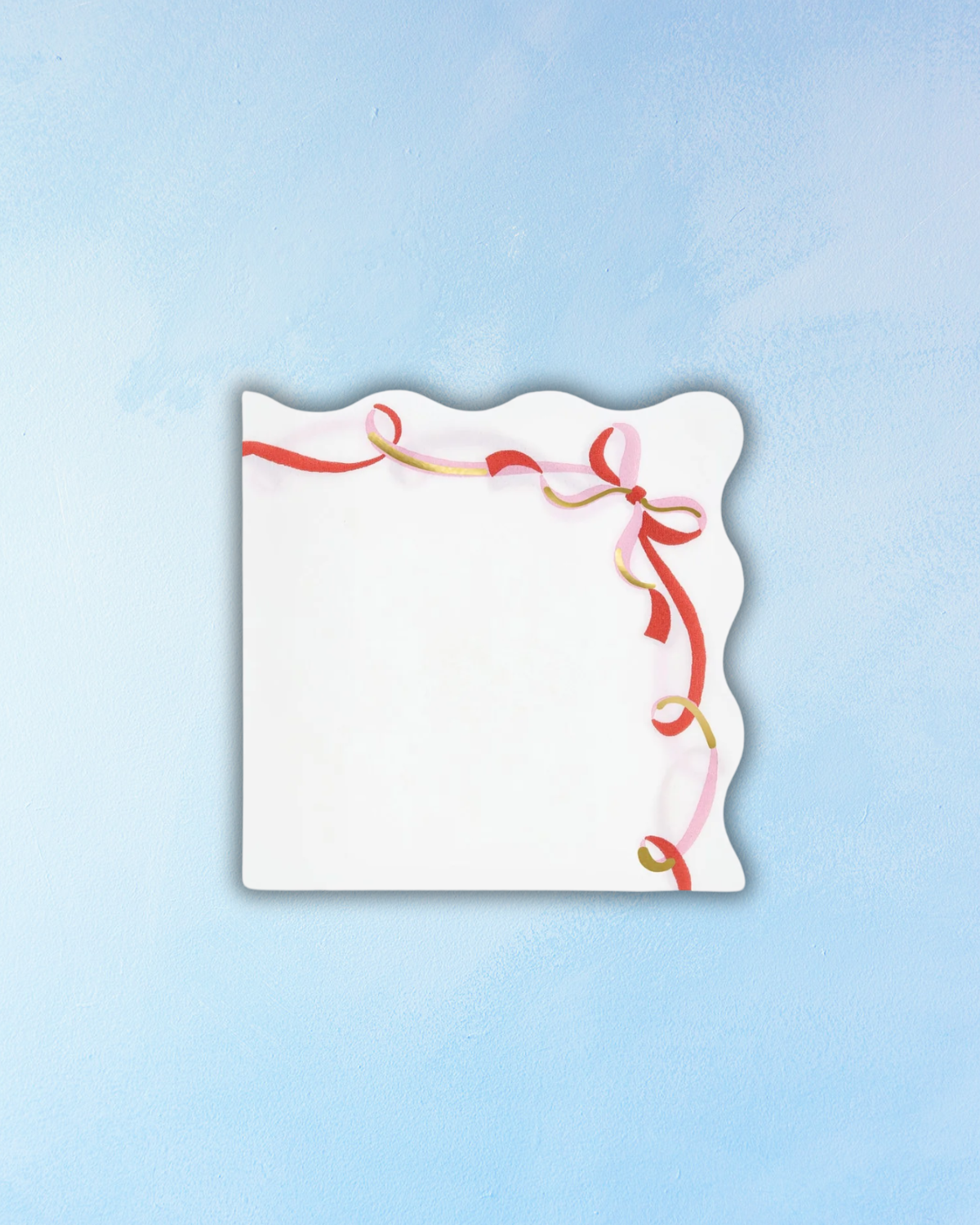 paper napkins - ribbon