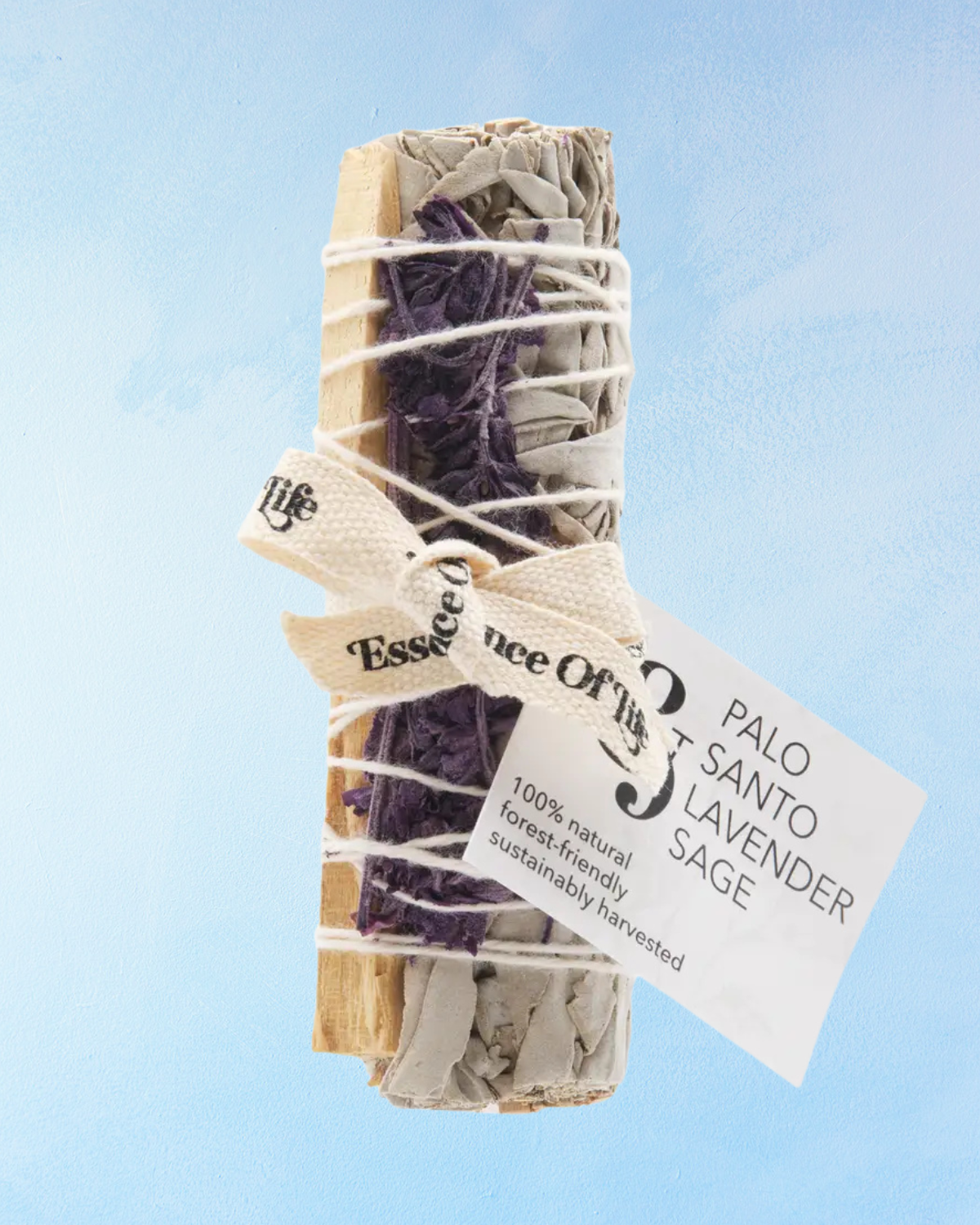 incense - palo santo, sage, and lavender bundle