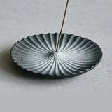 porte-encens - spirale cannelée