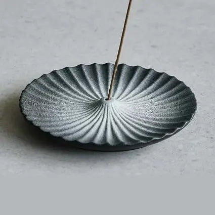 incense holder - fluted spiral