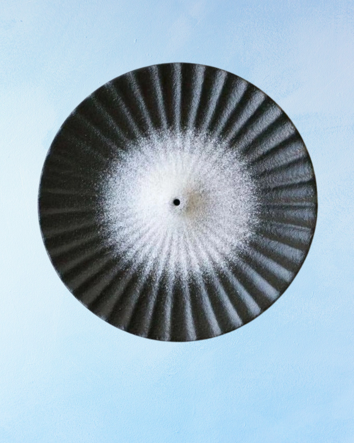 incense holder - fluted spiral