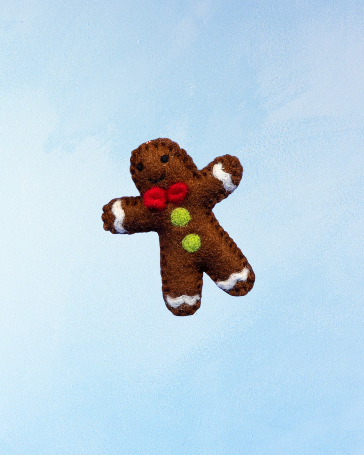cat toy - gingerbread catnip man