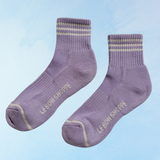 chaussettes - copine - color block rose/vert
