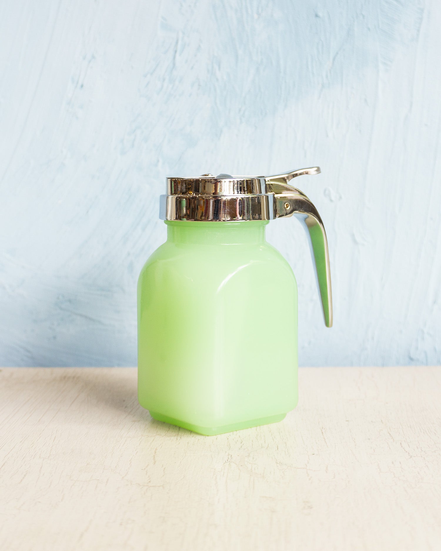 jadeite syrup dispenser